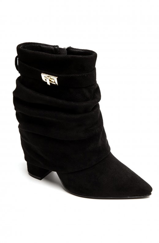 Mixed Brands - Boot slouched 7666A - Black