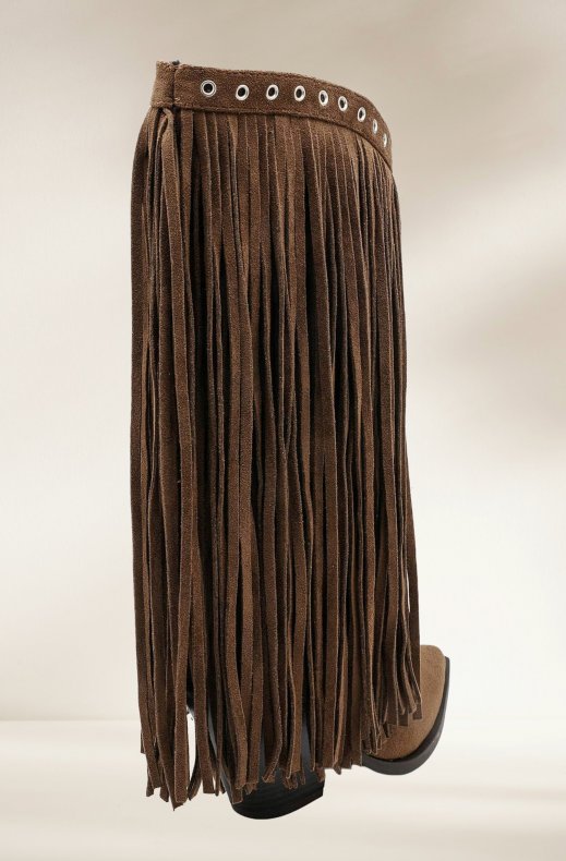 Mixed Brands - Boots with Fringes 2533A - Camel