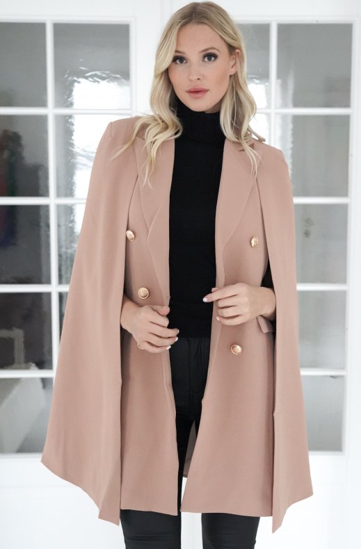 Mixed Brands - Cape Kavaj/Klänning1823 - Taupe