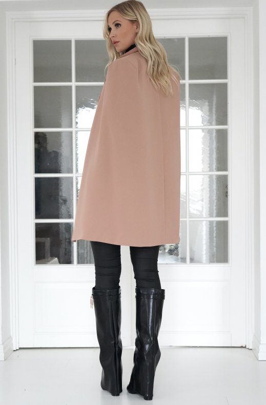 Mixed Brands - Cape Kavaj/Klänning1823 - Taupe