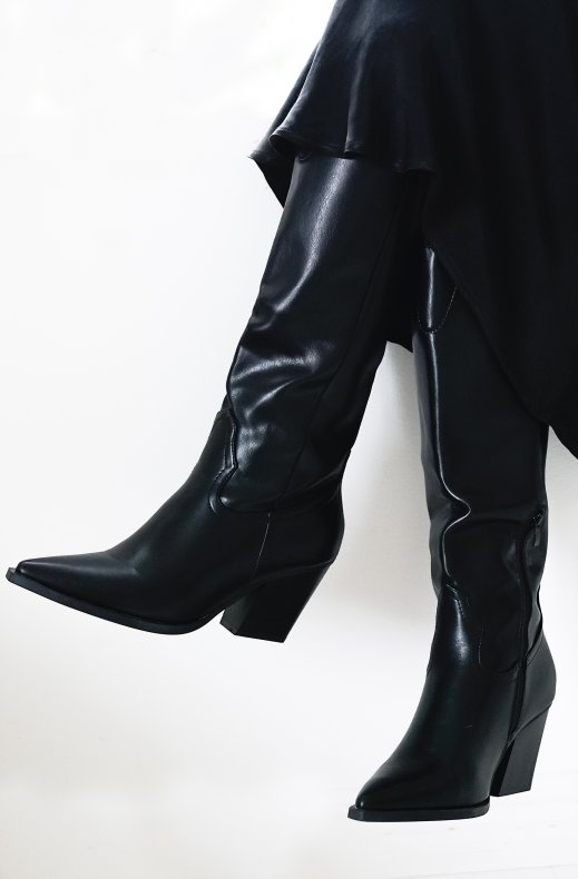 Mixed Brands - Cowboyboots High 7600 - Black