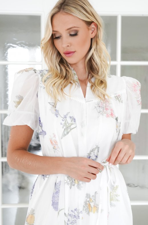 Mixed Brands - Dress 10183 - White