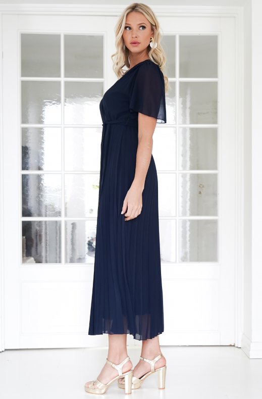 Mixed Brands - Wrap Dress 11033 - Marine