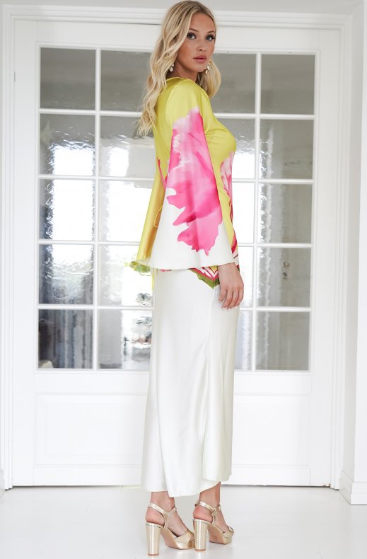 Mixed Brands - Dress with Print 11077 - Green