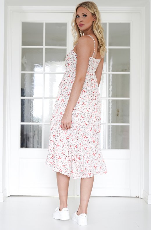 Mixed Brands - Dress with floral print 21917 - White