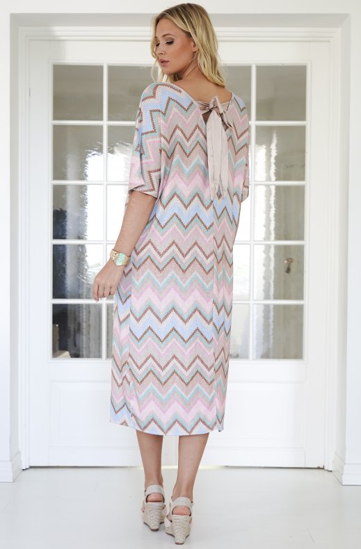 Mixed Brands - Dress 23097 - Beige
