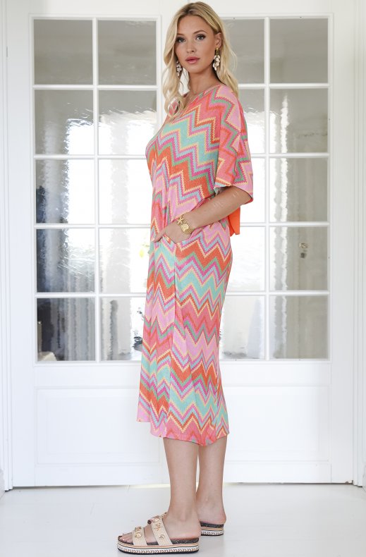 Mixed Brands - Dress 23097 - Orange