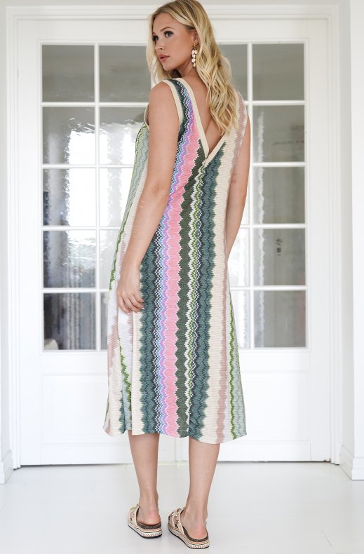 Mixed Brands - Dress 23206 - Khaki