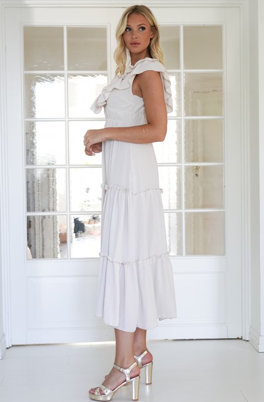 Mixed Brands Women - Dress 5531 Beige