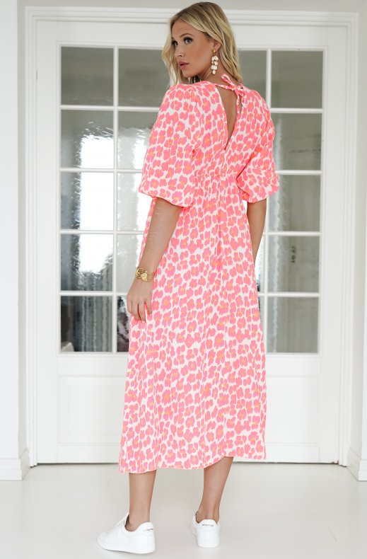 Mixed Brands - Long Dress 812456 - Pink Flash