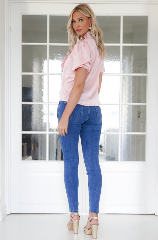 Mixed Brands - Short sleeve blouse 9604 - Pink