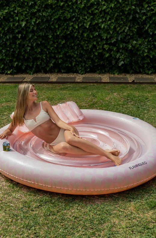Mixed Brands - Rund Solbadpool - Pink