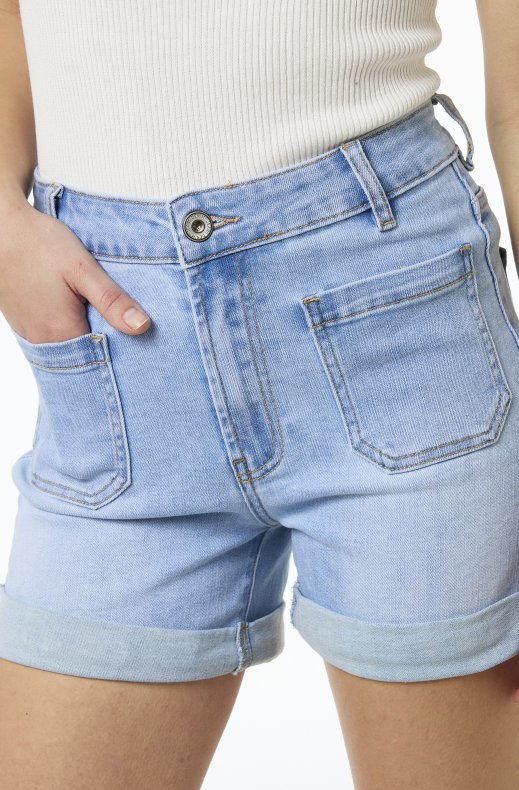 Mixed Brands - Shorts Denim with pockets 1686 - Light Blue