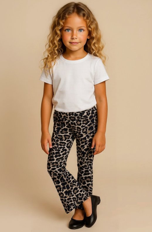 Mixed Brands - Leo Flare pant 33710 -Camel