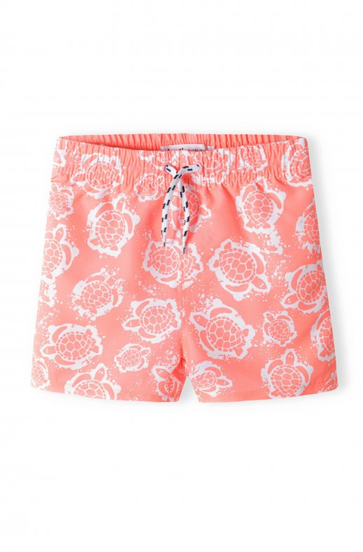 Mixed Brands Kids - Swim Shorts Turtles - Pink