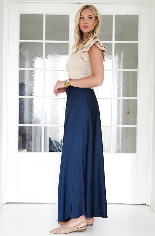 Mixed Brands - Maxi skirt 78245 - Navy