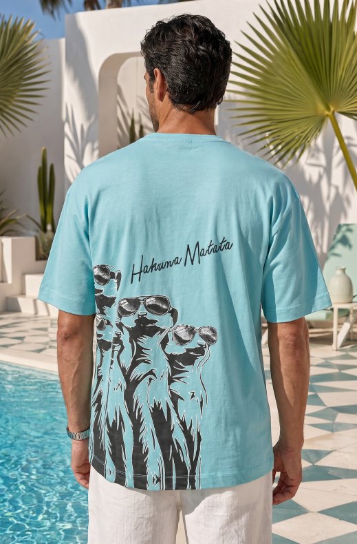 Mixed Brands - Hakuna Matata Tshirt IMP7075 - Green