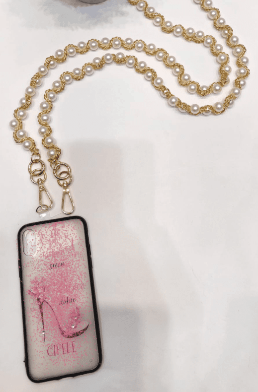 Mixed Brands - Pearl Chain Strap 43156 - Gold