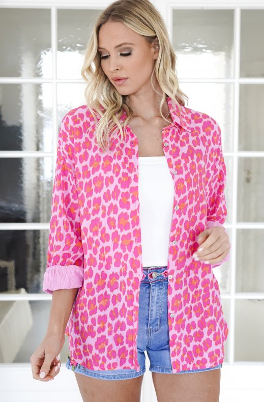 Mixed Brands - Shirt 6218 Leo- Fuchsia