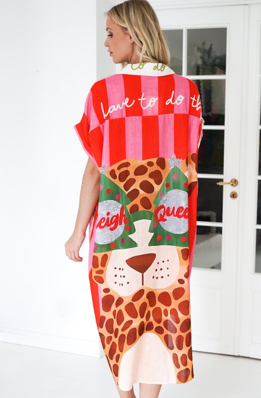 Mixed Brands - Shirt Dress Printed 8212H