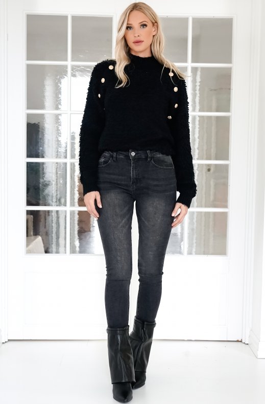 Mixed Brands - Jeans skinny 1309 - Black