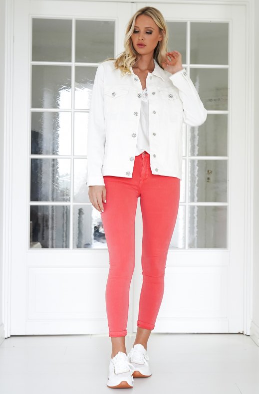 Mixed Brands - Skinny jeans 2001 - Coral