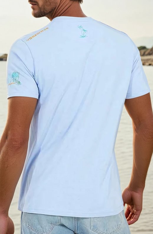 Mixed Brands - T-shirt Perez - Blue