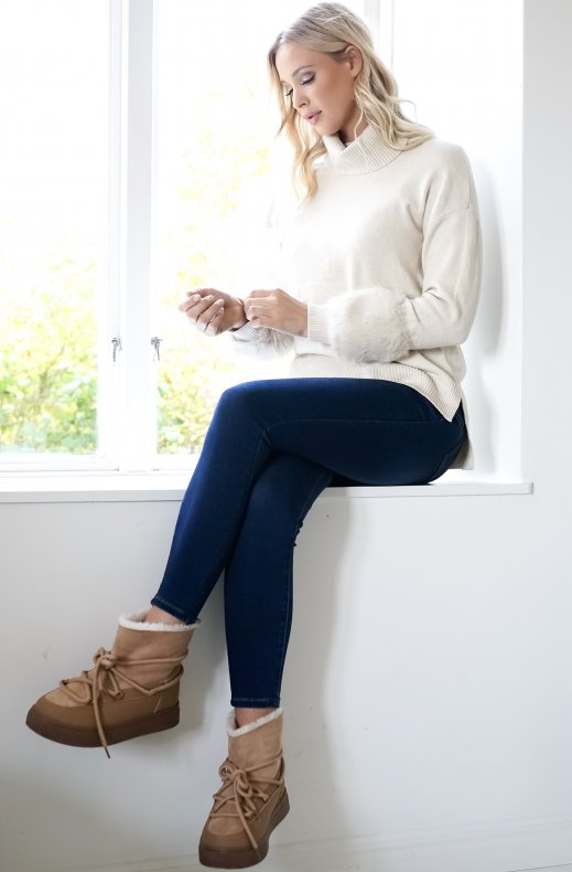 Mixed Brands - Winter boot 8933 - Camel