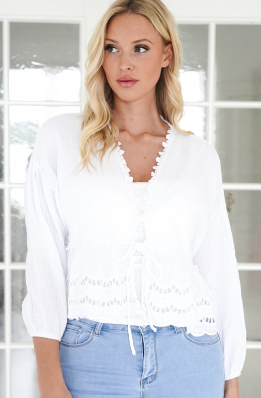Mixed Brands - Top 7642 - White