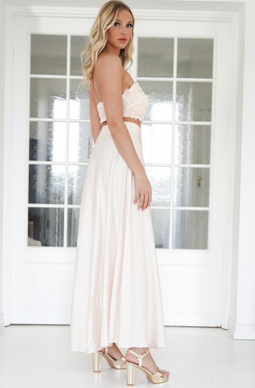 Mixed Brands - Top and Skirt set 606522 - Ecru