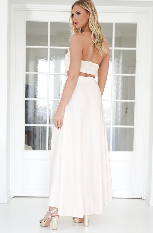 Mixed Brands - Top and Skirt set 606522 - Ecru