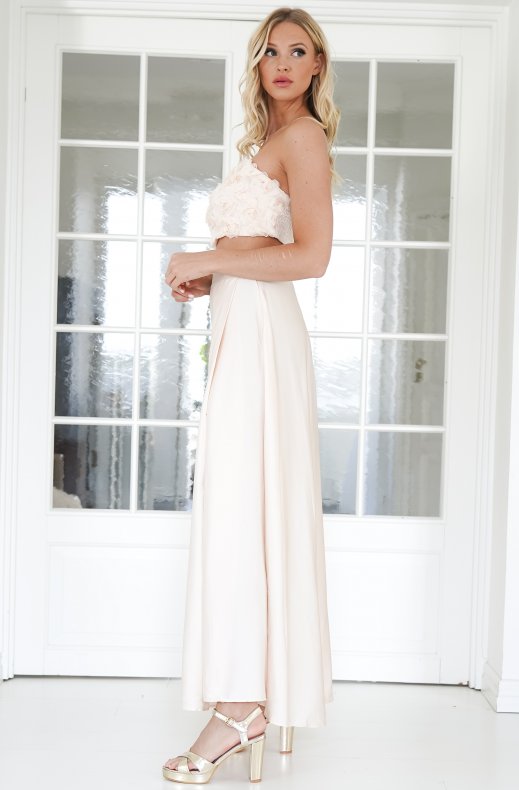 Mixed Brands - Top and Skirt set 606522 - Ecru