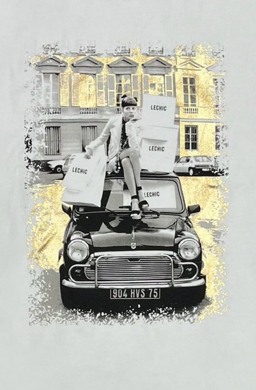 Mixed Brands - Tshirt car le chic 3659 - White