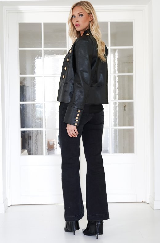Mixed Brands - Leather Jacket 10459 - Black