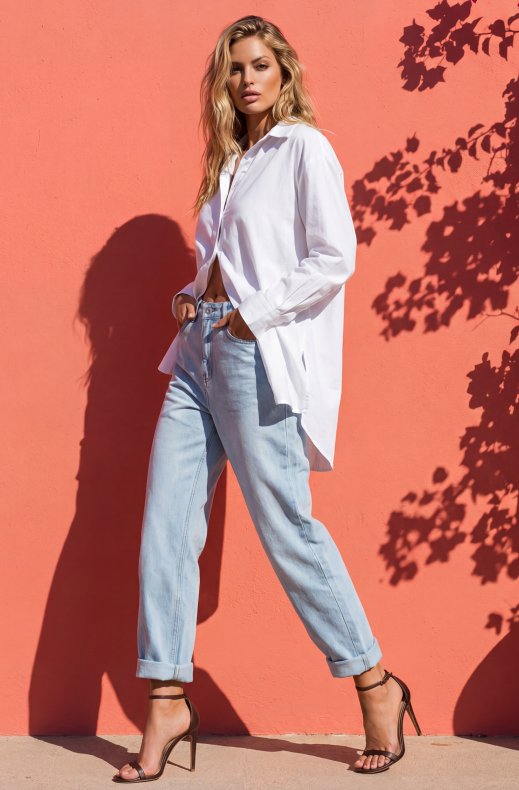 Mixed Brands - Barrel Jeans 1687 - Blue