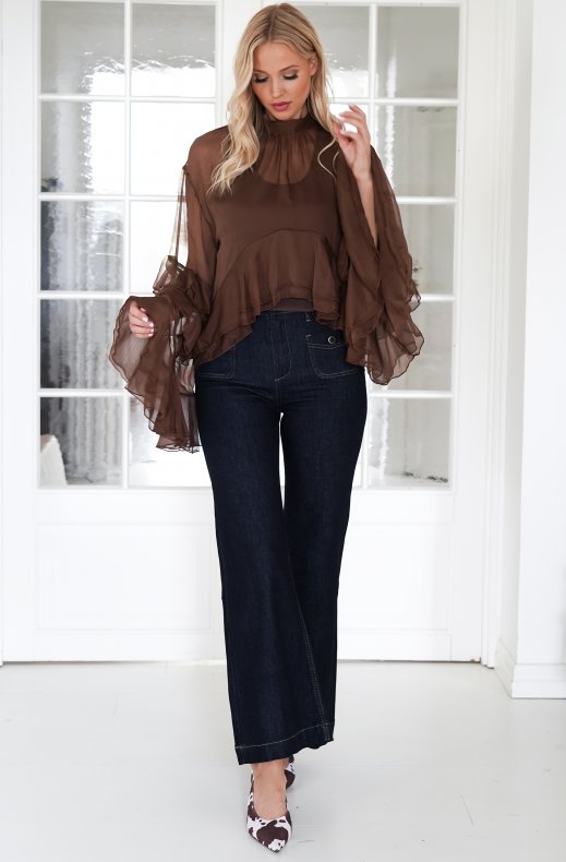 Mixed Brands - Chiffong Blouse 10035 - Brown