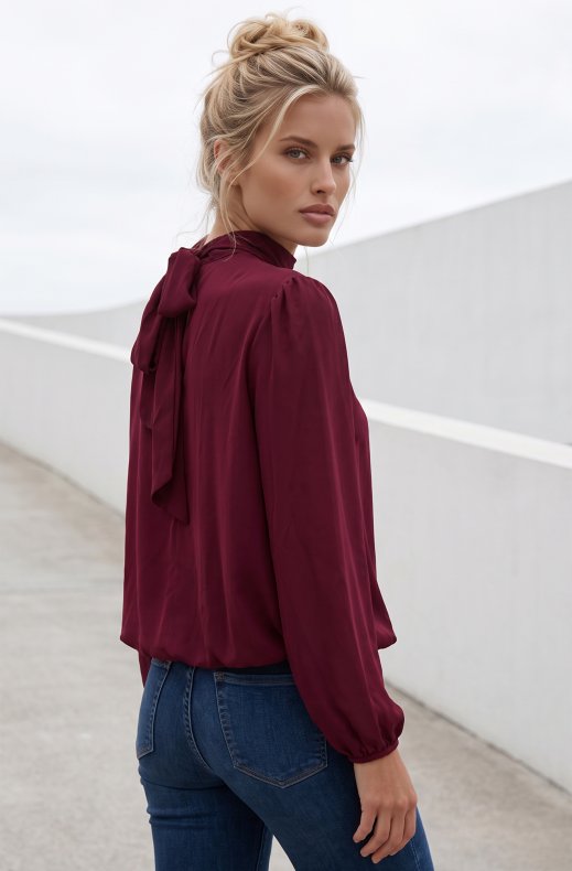 Mixed Brands - Blouse GL_1004 - Burgundy