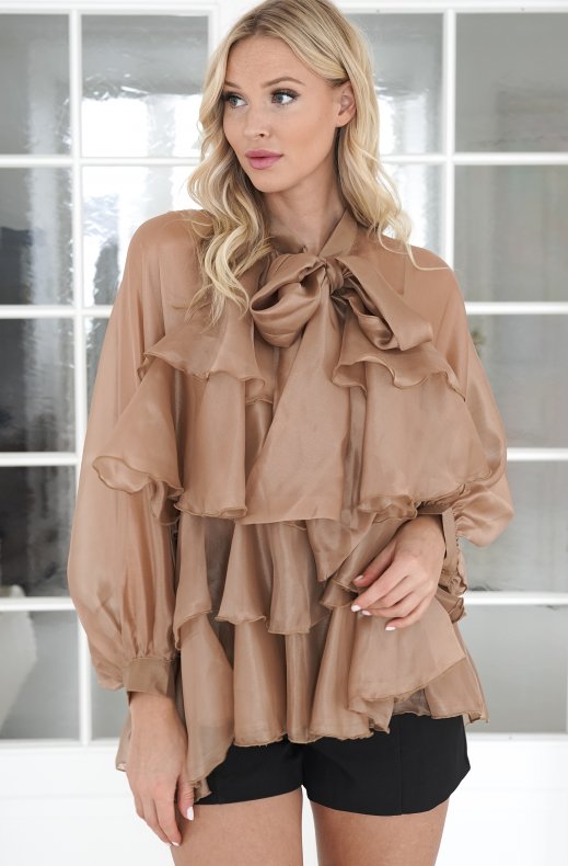 Mixed Brands - Blouse H12775 - Choco