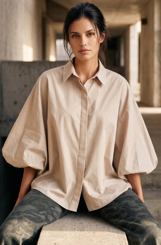 Mixed Brands - Blouse 38726 - Beige