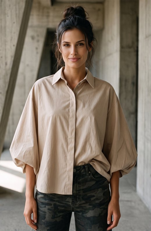 Mixed Brands - Blouse 38726 - Beige