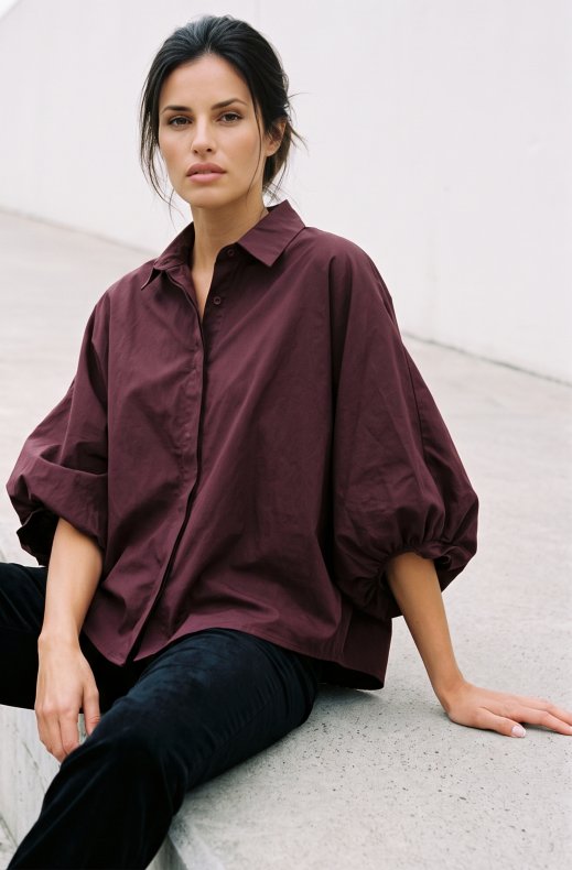 Mixed Brands - Blouse 38726 - Aubergine