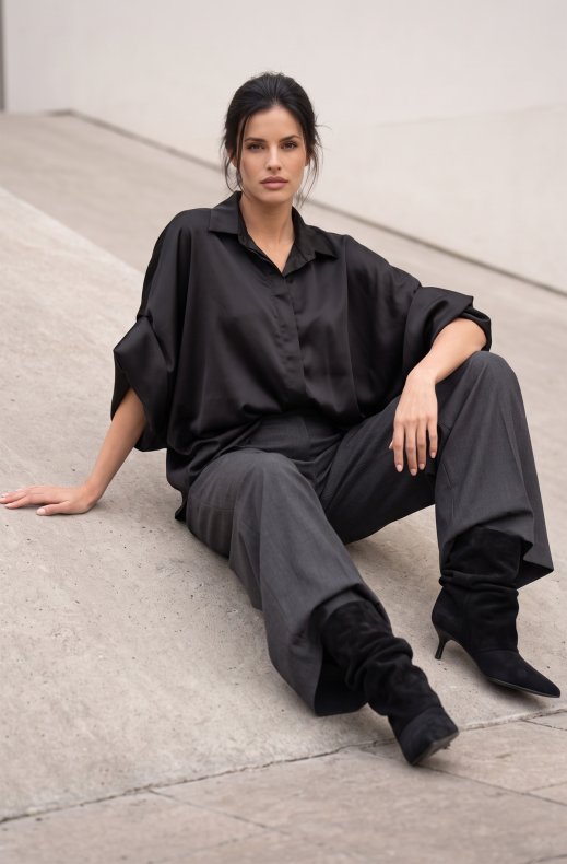 Mixed Brands - Blouse 38726RP - Black