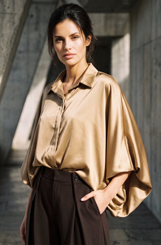 Mixed Brands - Blouse 38726RP - Camel