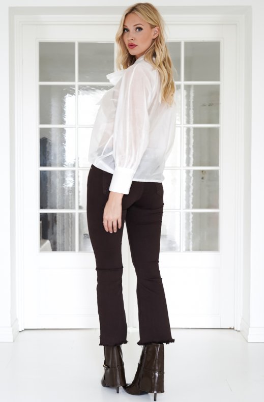 Mixed Brands - Shirt with bowtie 4257-White