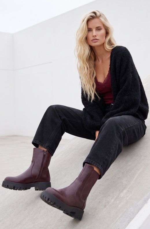 Mixed Brands - Boot 5336 - Wine