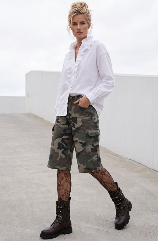 Mixed Brands - Camo Shorts 7153 - Military
