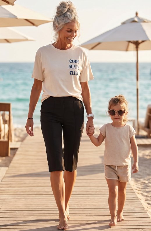 Mixed Brands - Capri Pant P26048 - Black
