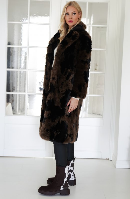 Mixed Brands - Cow Coat W59 - Coffee