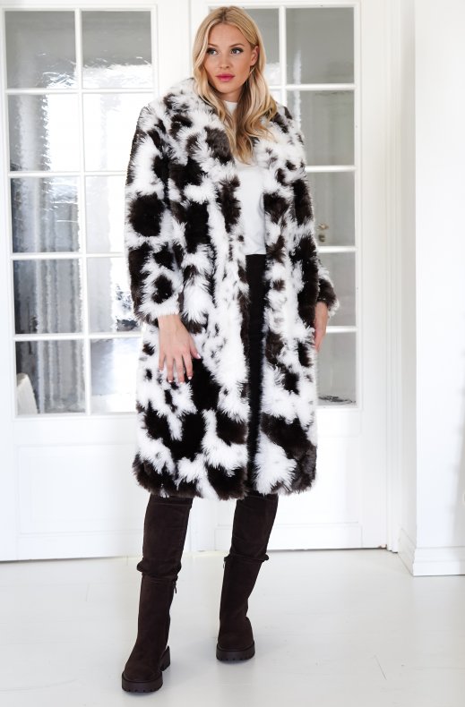 Mixed Brands - Cow Coat W59 - White