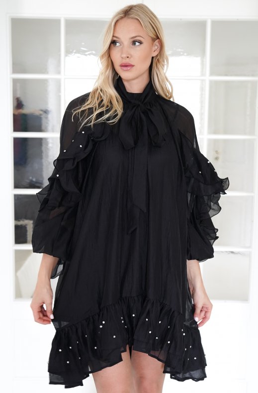 Mixed Brands - Dress Frill 11620 - Black